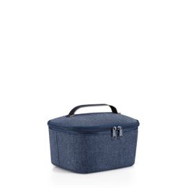 Chladící taška na svačinu Reisenthel Coolerbag S pocket Herringbone dark blue