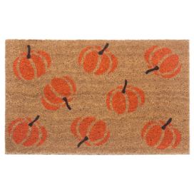 Hanse Home Collection koberce Rohožka Halloween oranžové tykve 105677 - na ven i na doma - 45x75 cm