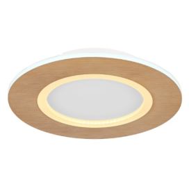 Globo 41767R LED přisazené stropní svítidlo CLAY  | 24W integrovaný LED zdroj | 1370lm | 2700-6500K