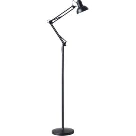  Flexibilní stojací lampa AURIQ 1xE27/60W/230V 184 cm černá 