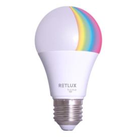   - LED RGBW Stmívatelná žárovka A60 E27/9W/230V 2700-6500K Wi-Fi Tuya 