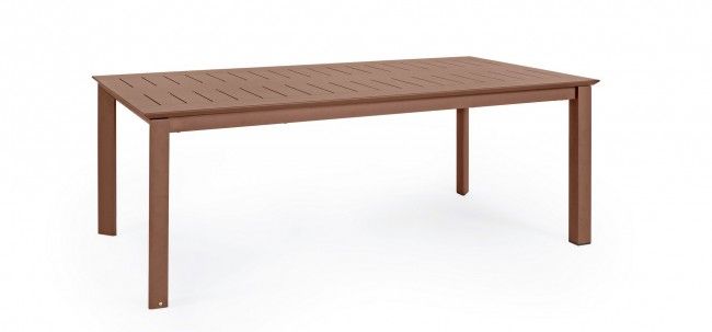 BIZZOTTO Rozkládací zahradní stůl KONNOR 200-300x110 cm hnědý - iodesign.cz