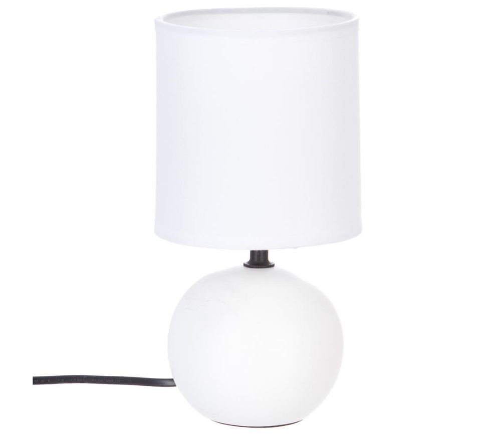 Atmosphera Atmosphera - Stolní lampa TIMÉO 1xE14/60W/230V matná bílá  -  Svět-svítidel.cz