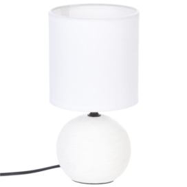 Atmosphera Atmosphera - Stolní lampa TIMÉO 1xE14/60W/230V bílá 