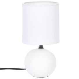 Atmosphera Atmosphera - Stolní lampa TIMÉO 1xE14/60W/230V matná bílá 