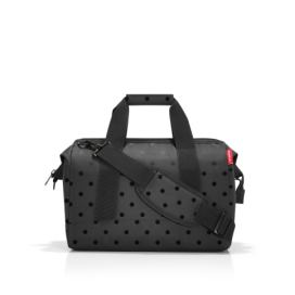 Cestovní taška Reisenthel Allrounder M Glossy dots black