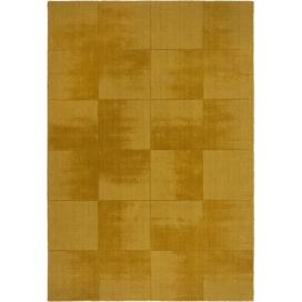 Flair Rugs koberce Kusový koberec Demi Check Ombre Yellow Rozměry koberců: 160x230 Mdum