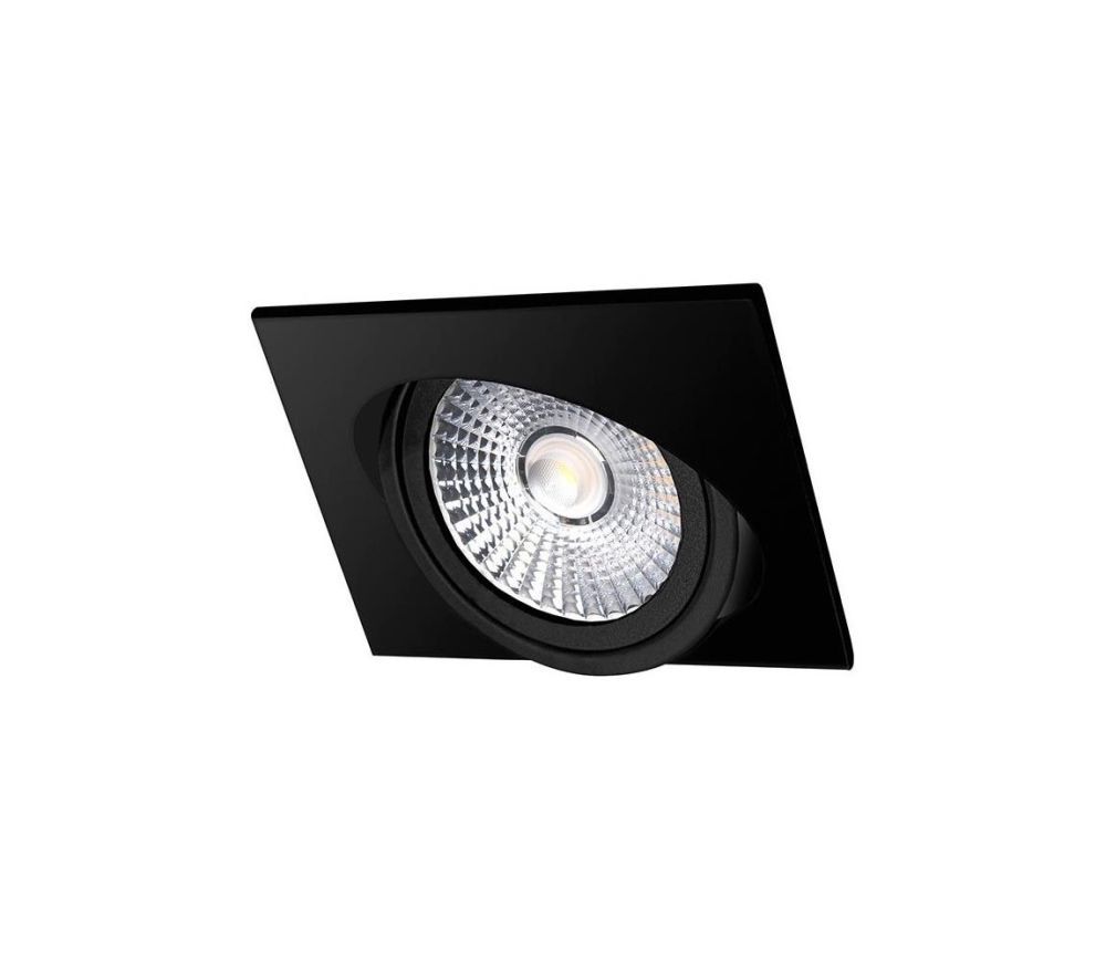  LED Podhledové svítidlo LED/18W/230V 4000K 11,5x11,5 cm černá  -  Svět-svítidel.cz