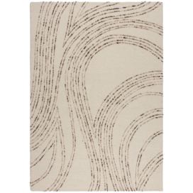 Flair Rugs koberce Kusový koberec Memphis Abstract Swirl Natural/Brown - 120x170 cm