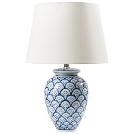 Stolní lampa JAUCA Porcelán Bílá