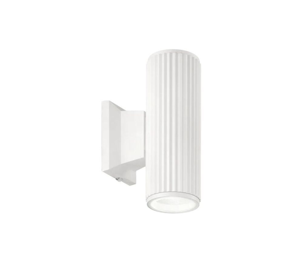 Ideal Lux Ideal Lux - Venkovní nástěnné svítidlo BASE 2xGU10/28W/230V IP44 bílá  -  Svět-svítidel.cz