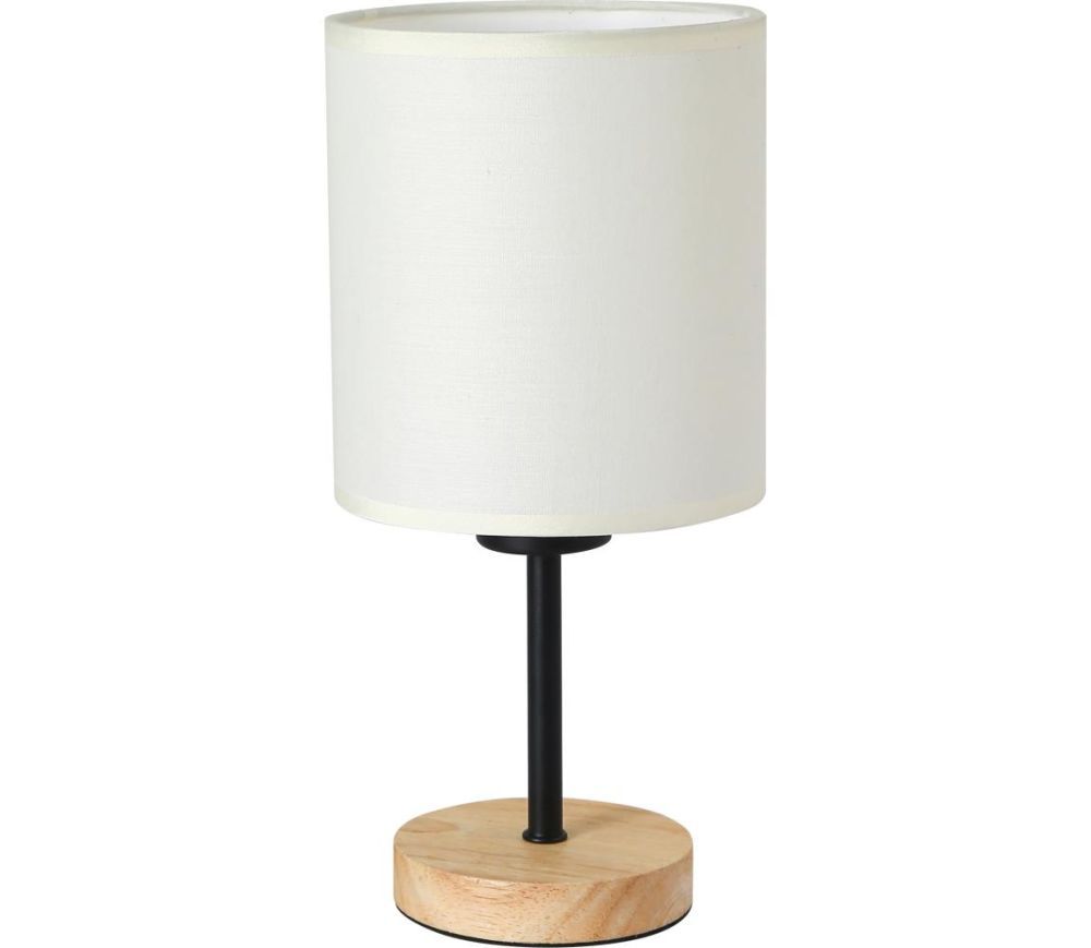 Brilagi Brilagi - Stolní lampa 1xE27/25W/230V dub/černá/krémová  -  Svět-svítidel.cz